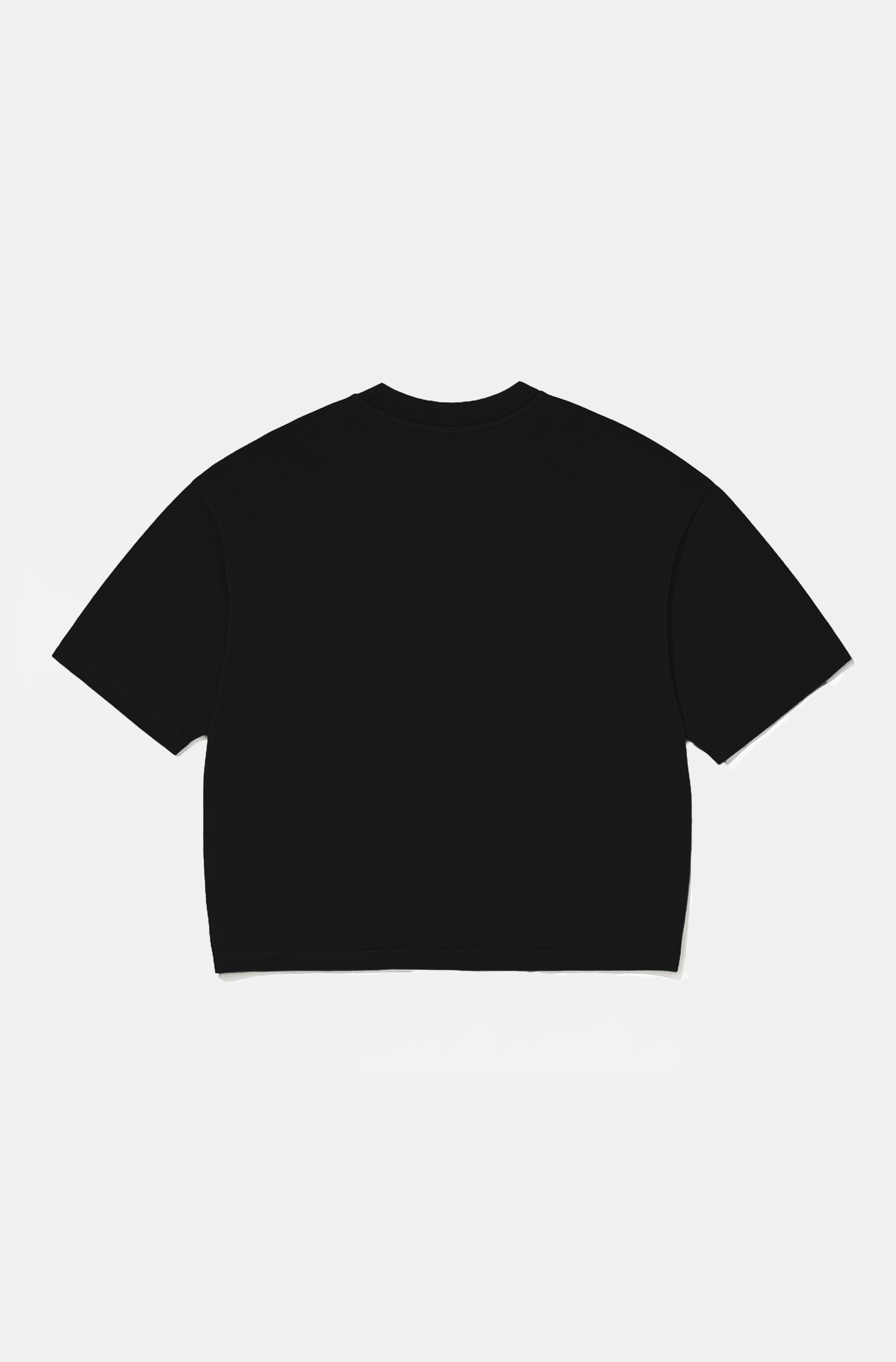 Camiseta Boxy Over Shanti Orchestra Preto