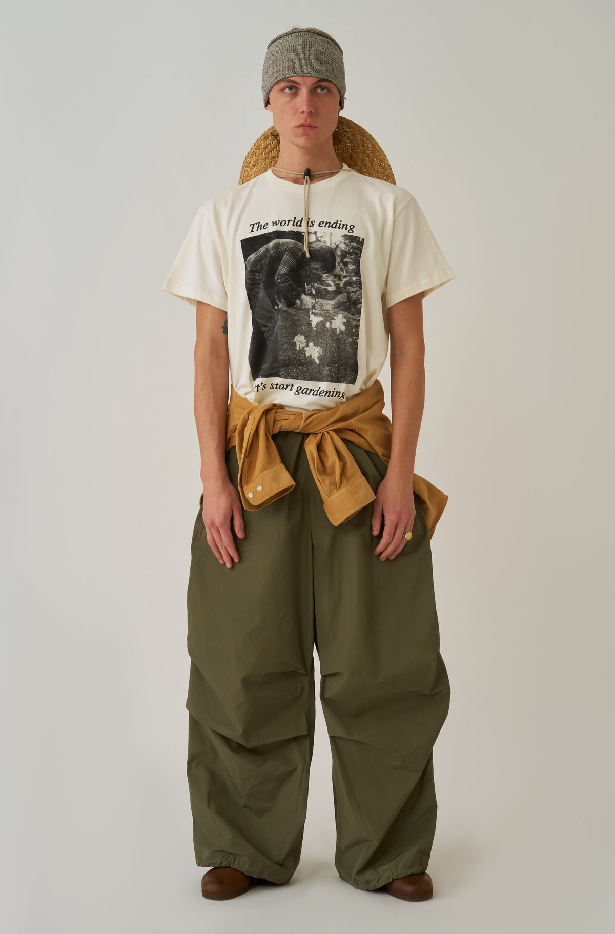 Camiseta Boxy Regular Gardening