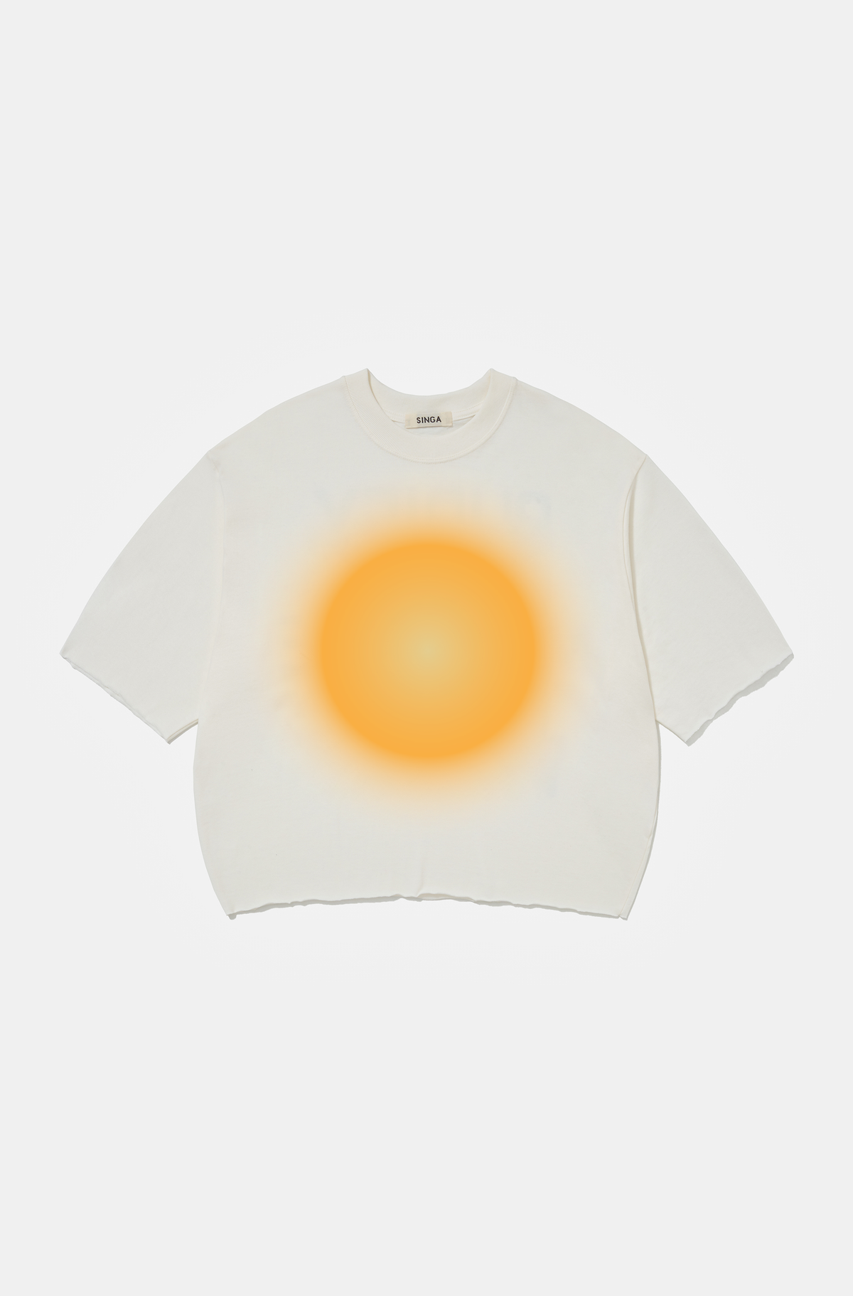 Camiseta Boxy Radiate Amarela