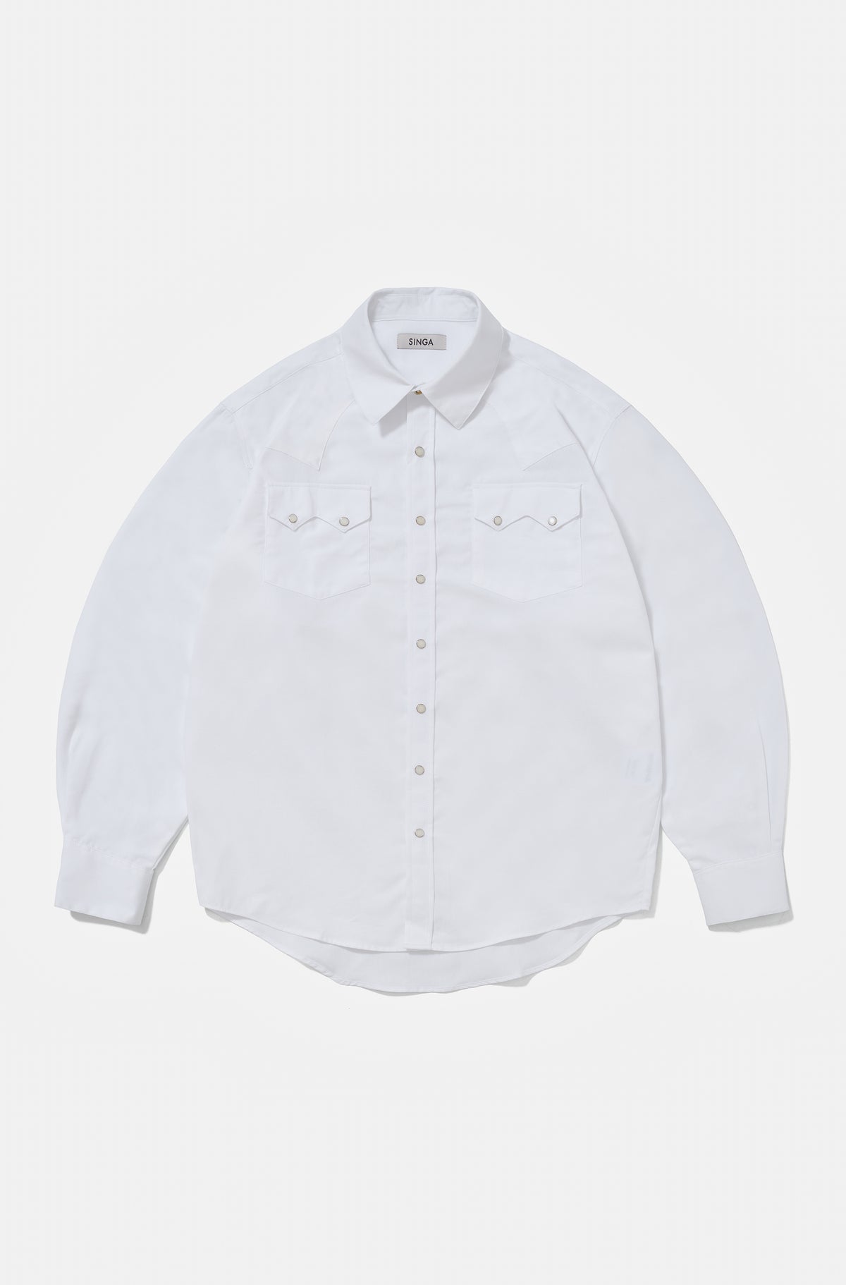 CAMISA WESTERN OXFORD - BRANCO