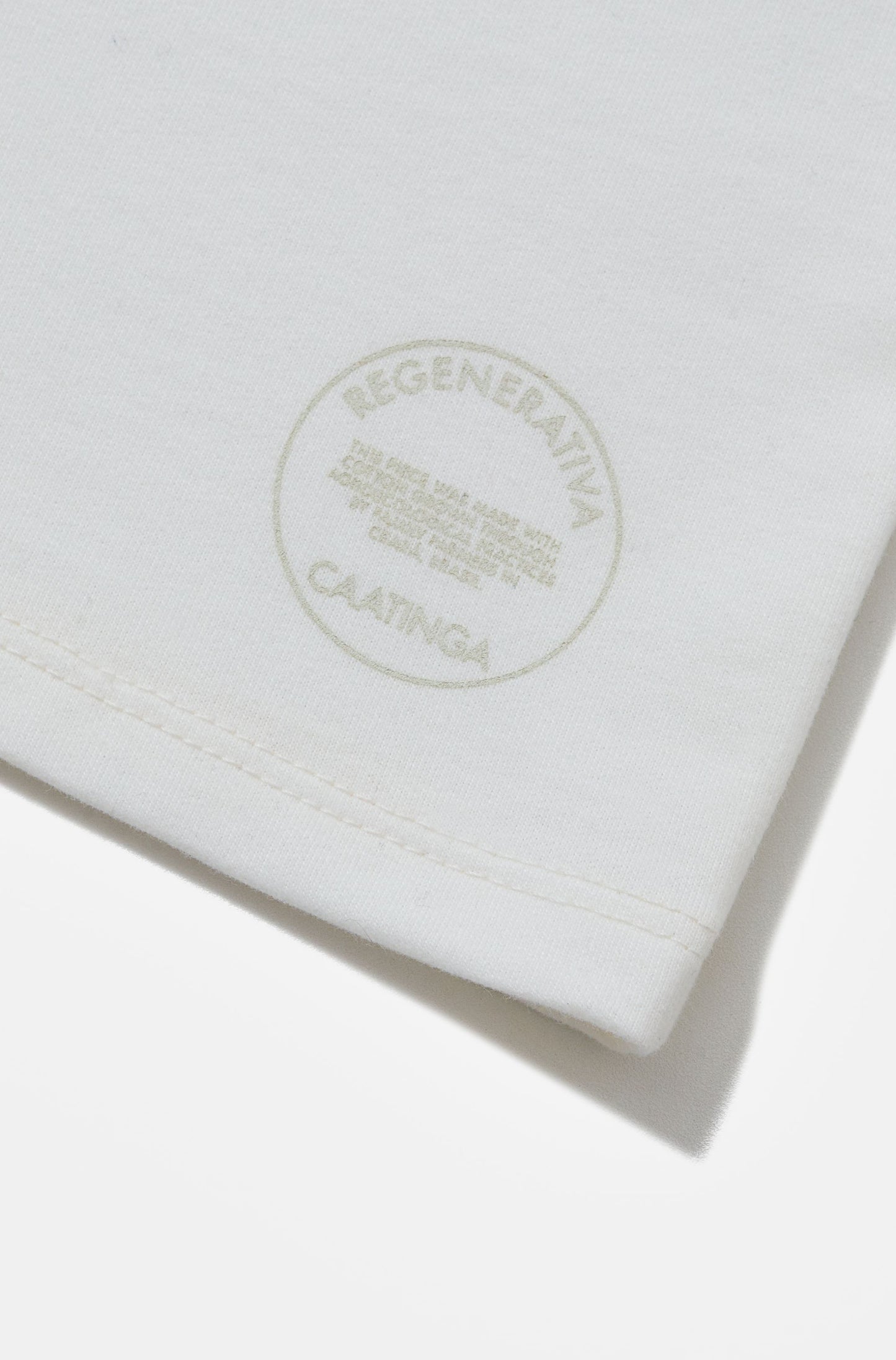 Camiseta BOXY Regular REGENERATIVA™ OFF-WHITE