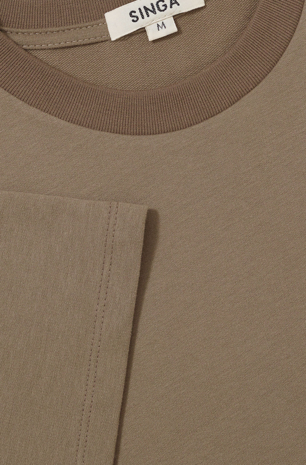 Camiseta BOXY Regular REGENERATIVA™ MARROM