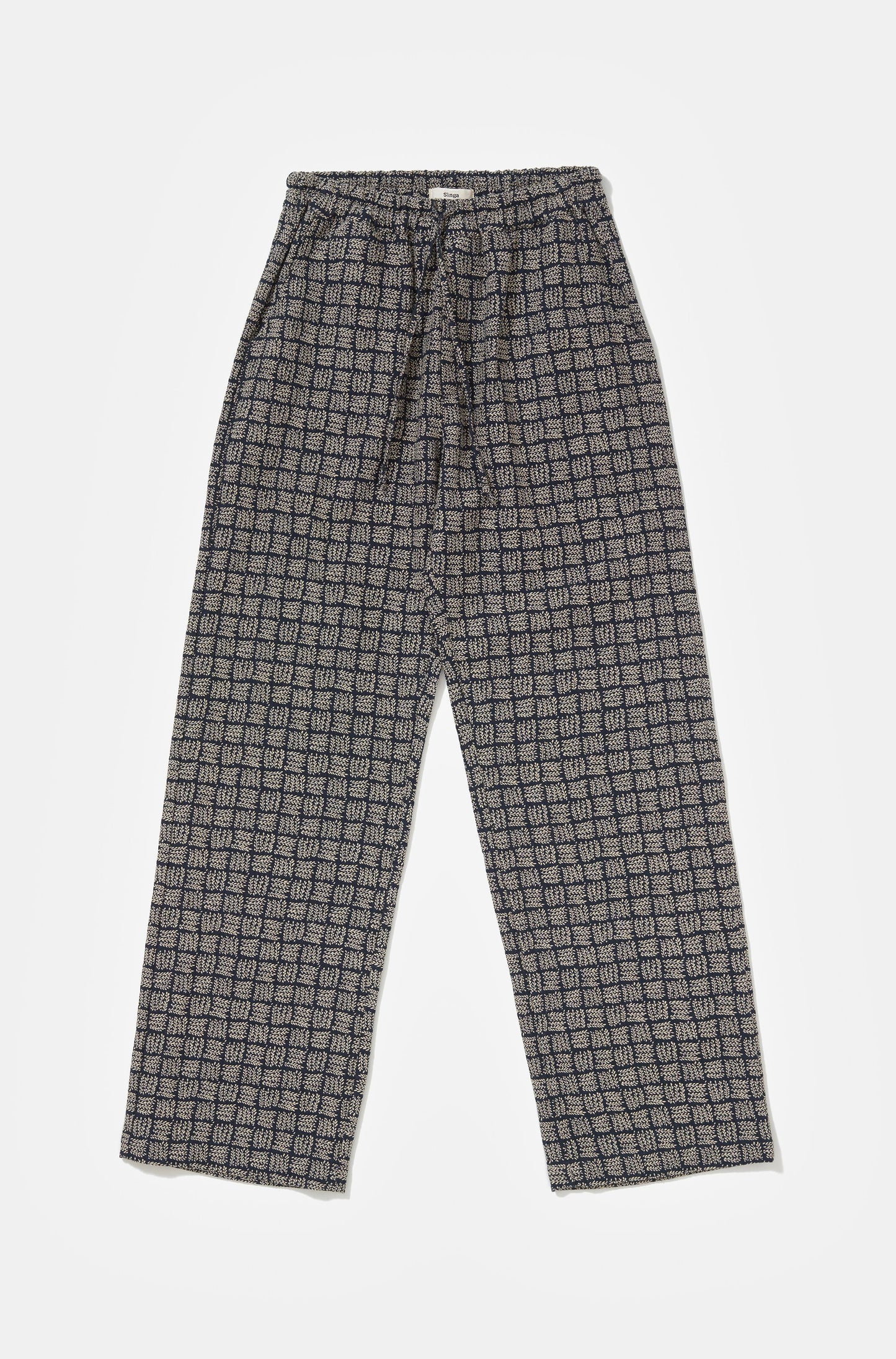 CALÇA JACQUARD TRIGO