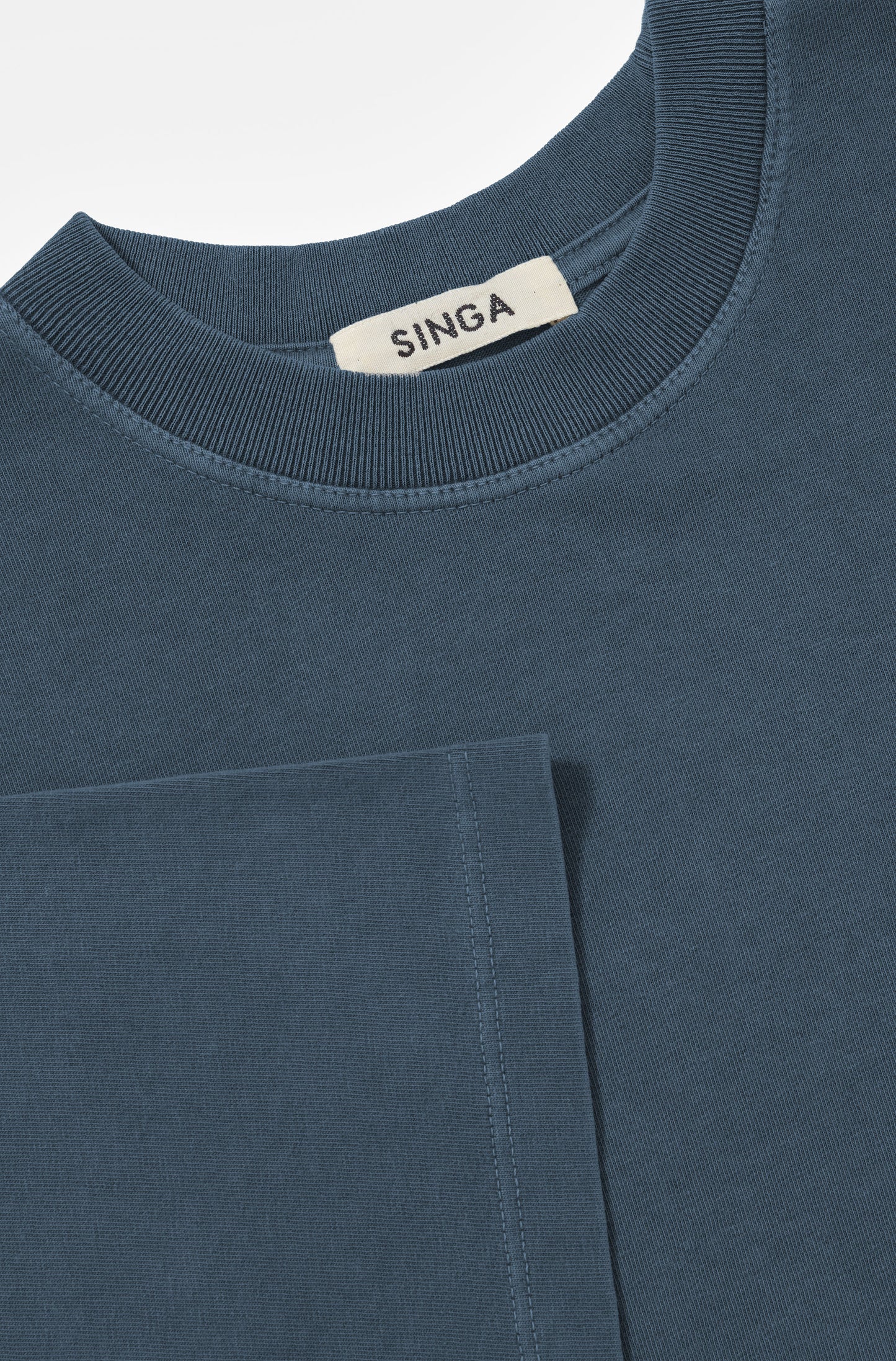 Camiseta Boxy Over Indigo