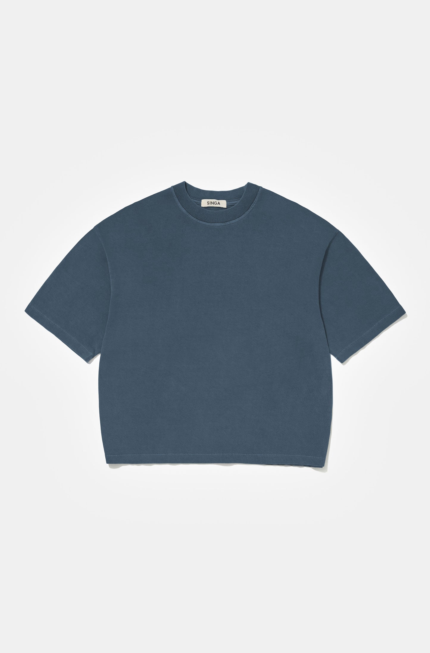 Camiseta Boxy Over Indigo