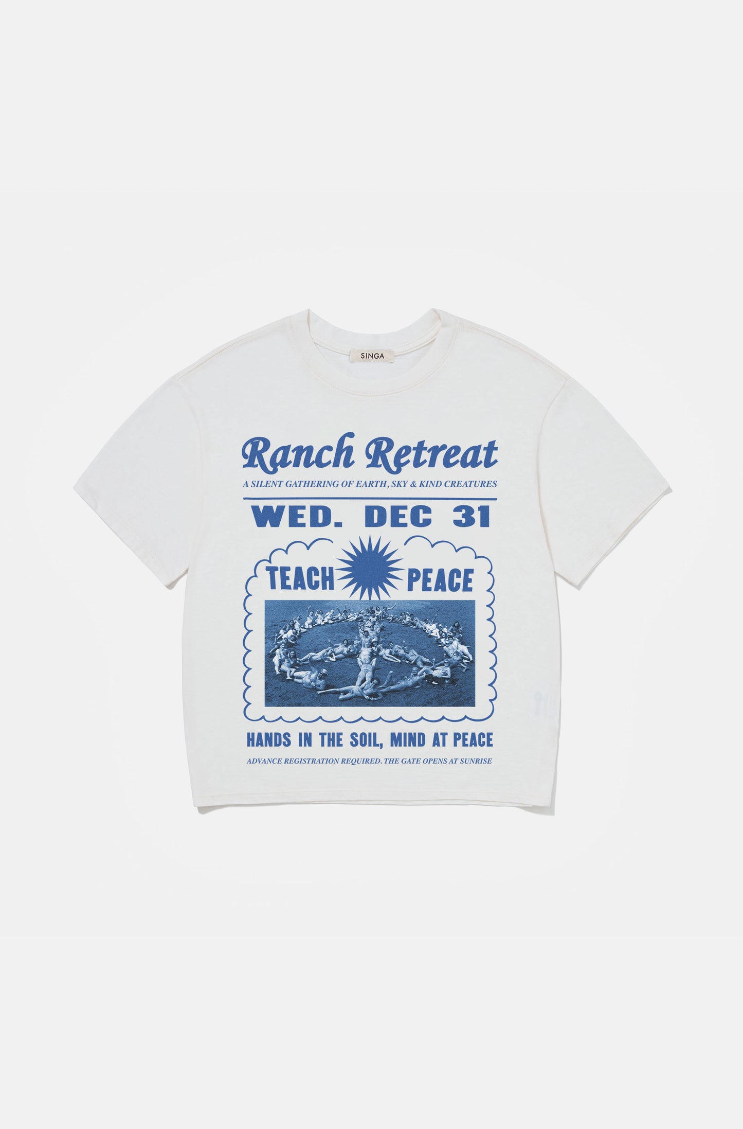 Camiseta Boxy Regular Ranch Retreat