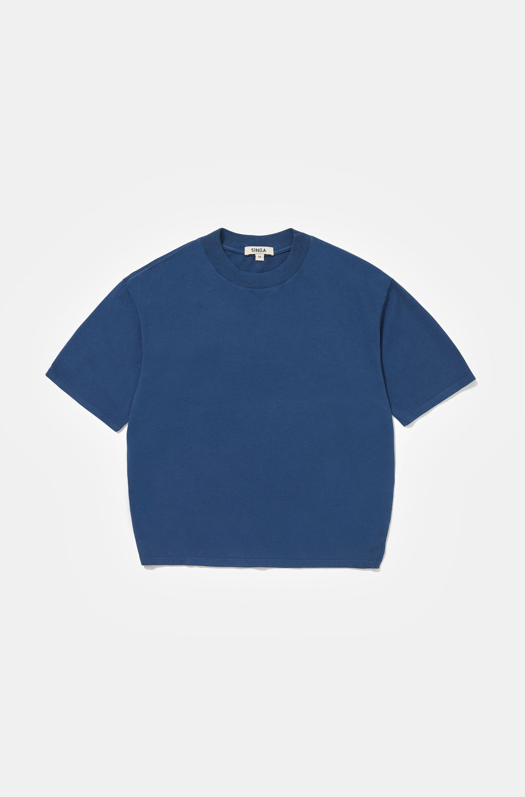 Camiseta BOXY Regular REGENERATIVA™ AZUL