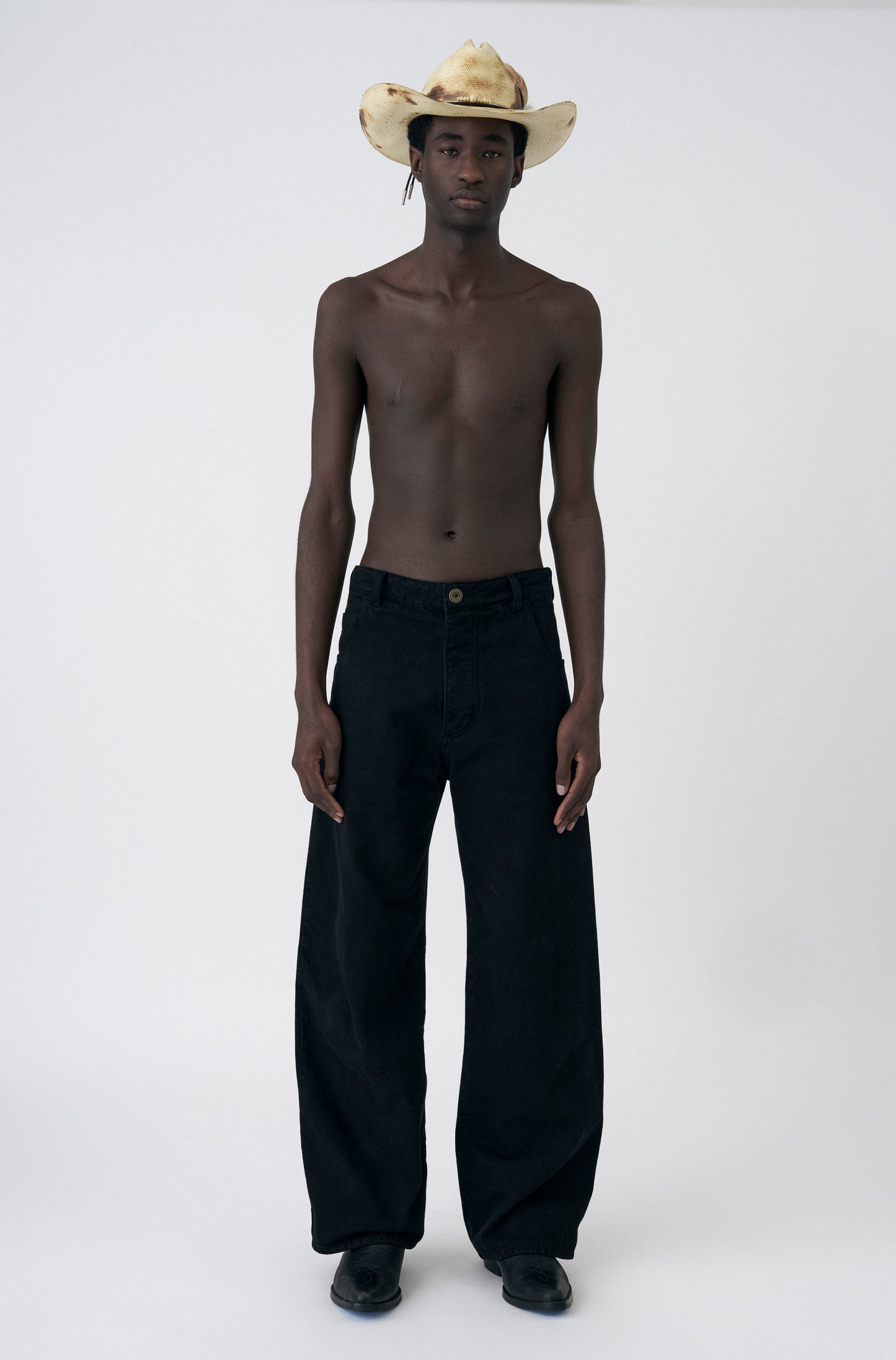 Calça Jeans Bootcut Preta