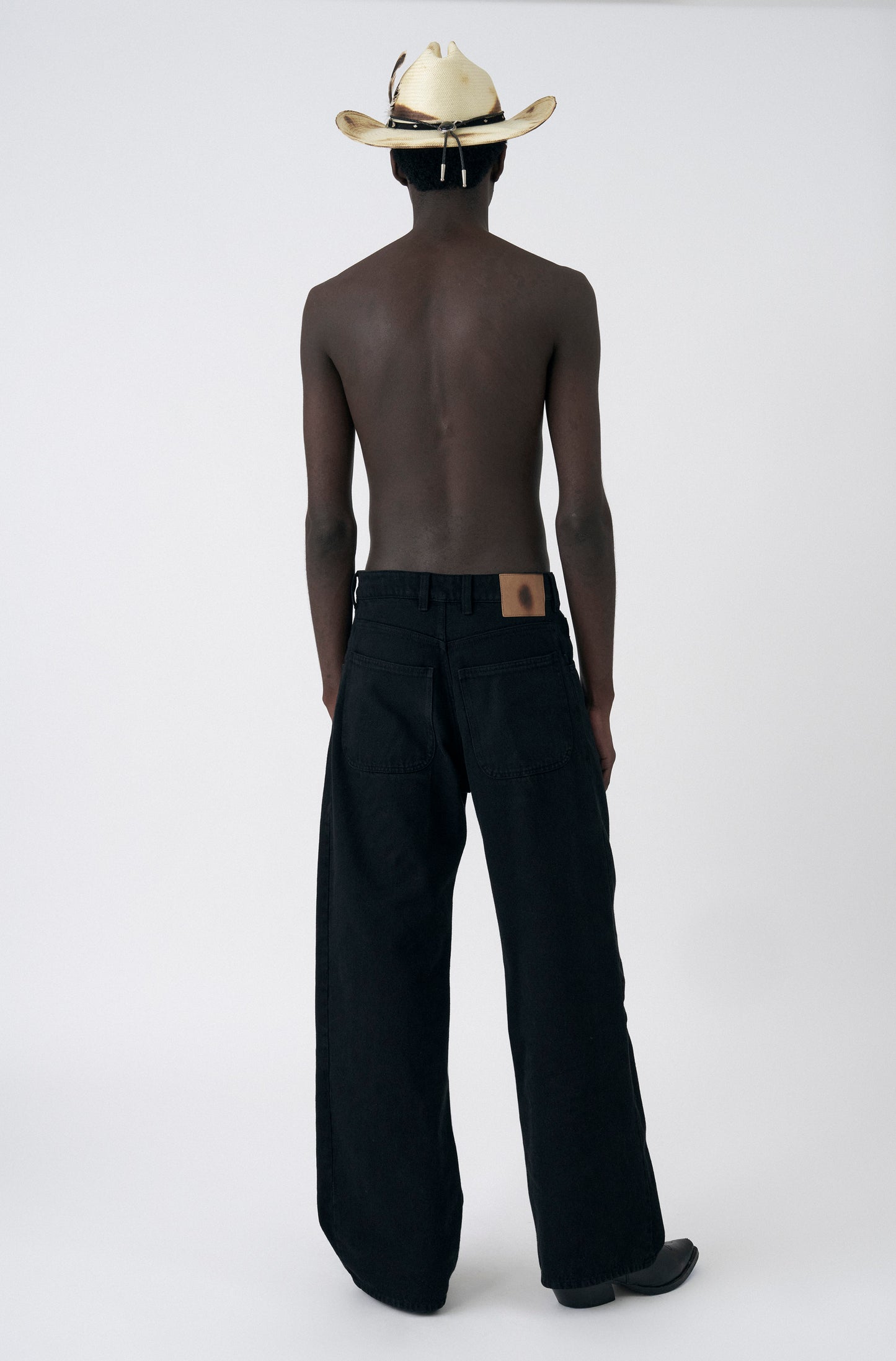 Calça Jeans Bootcut Preta
