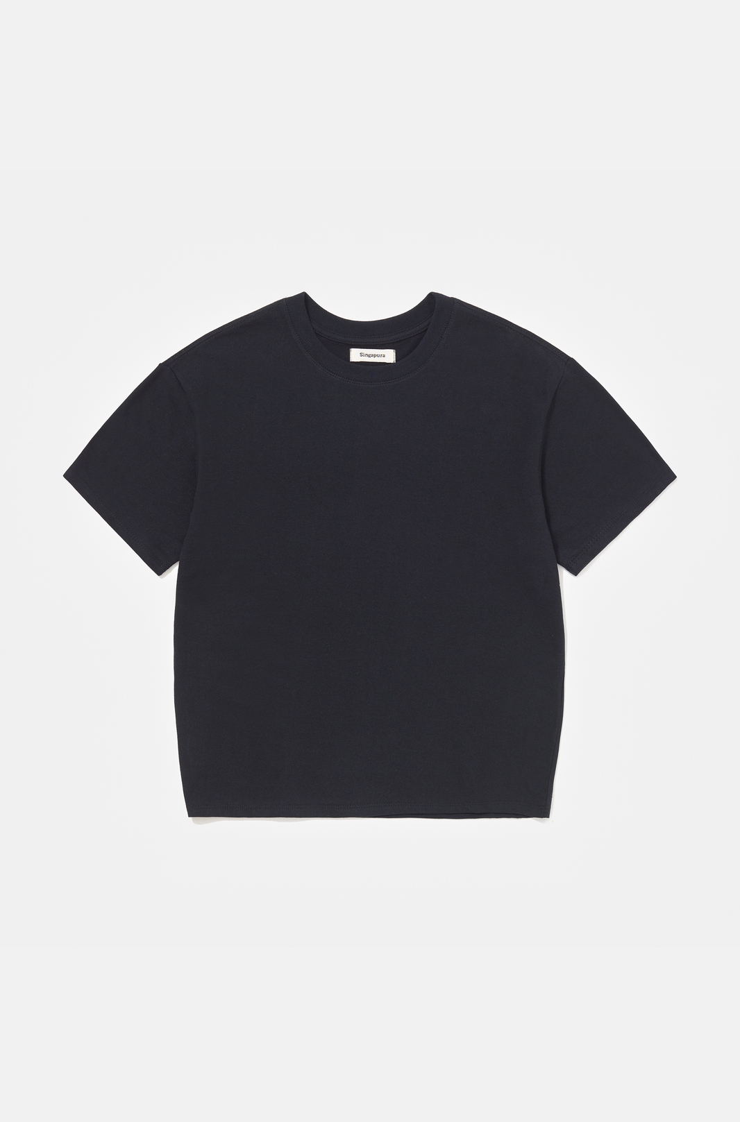 Camiseta Boxy Regular Preta