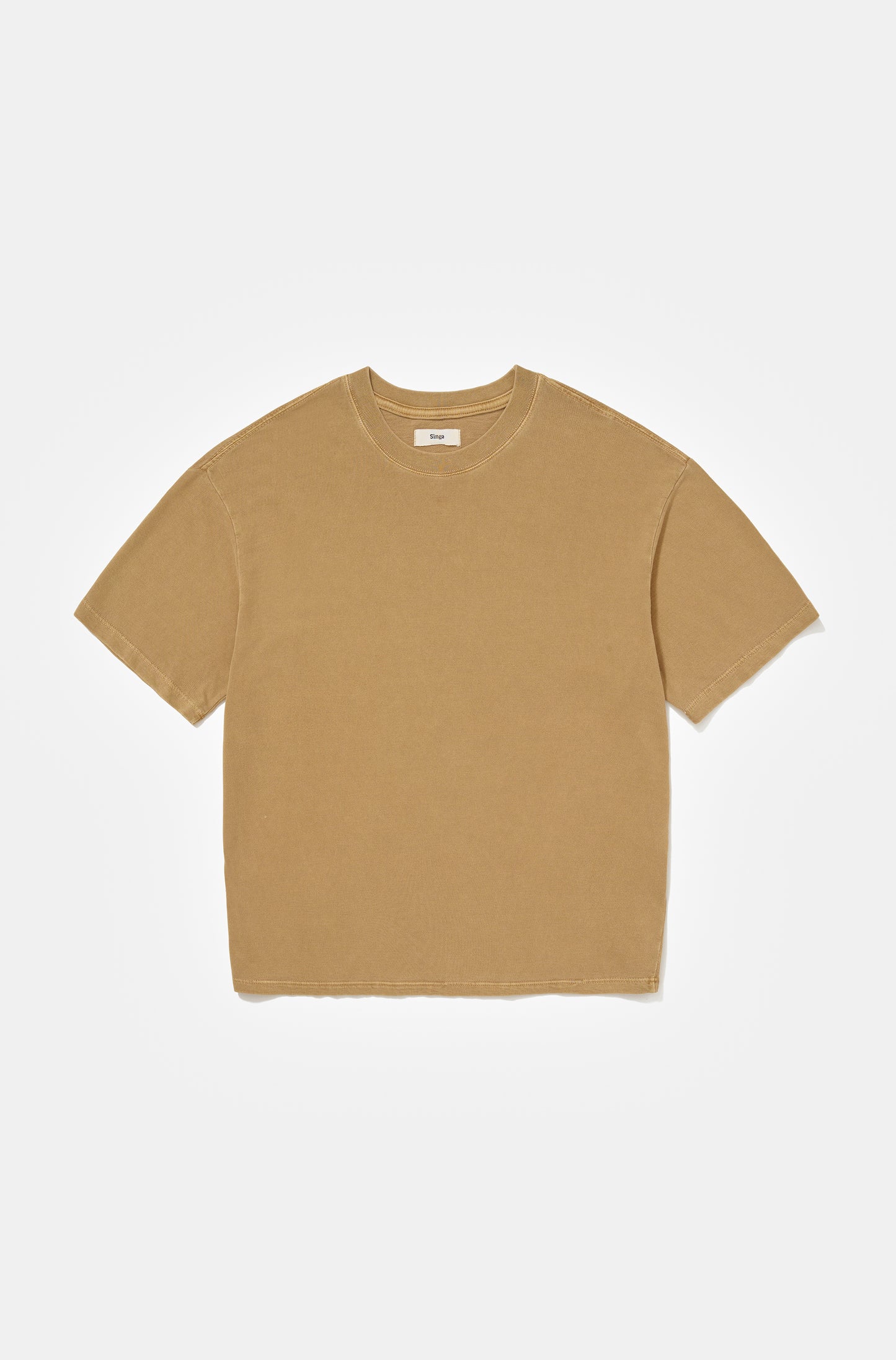 Camiseta Boxy Regular Shiitake