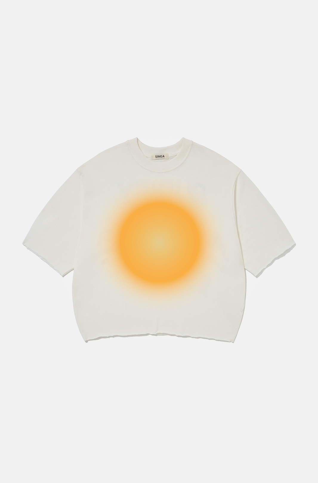 Camiseta Boxy Radiate Amarela