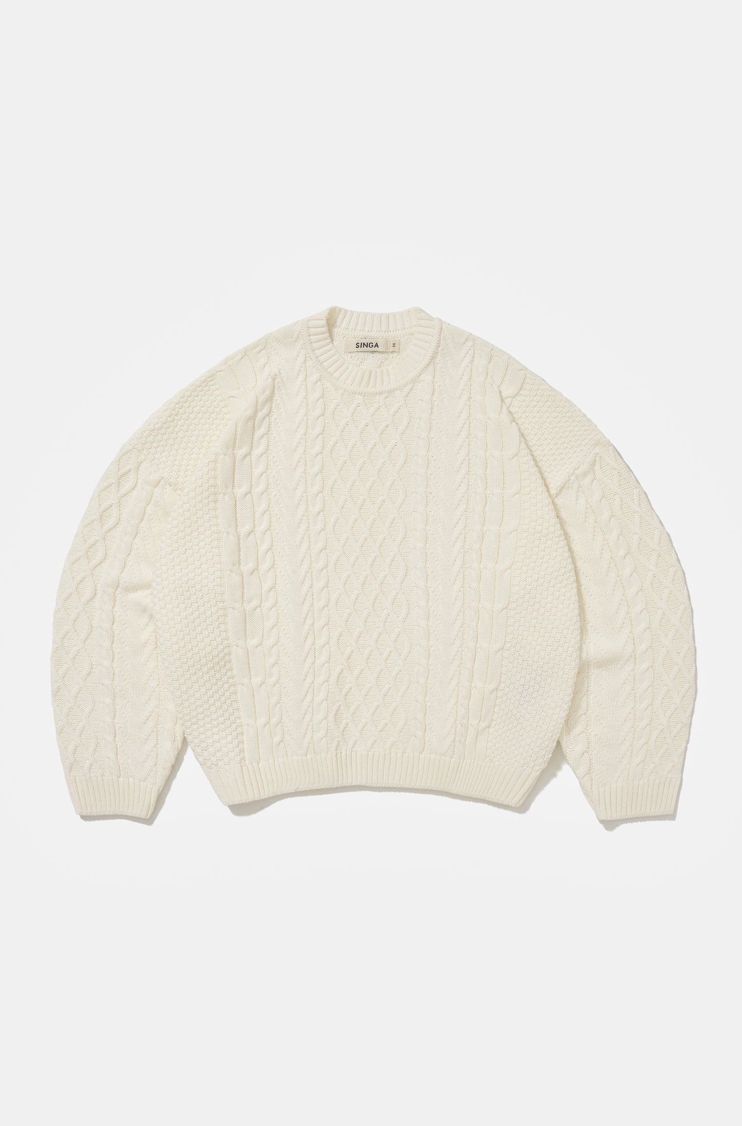 TRICOT BOXY OFF-WHITE