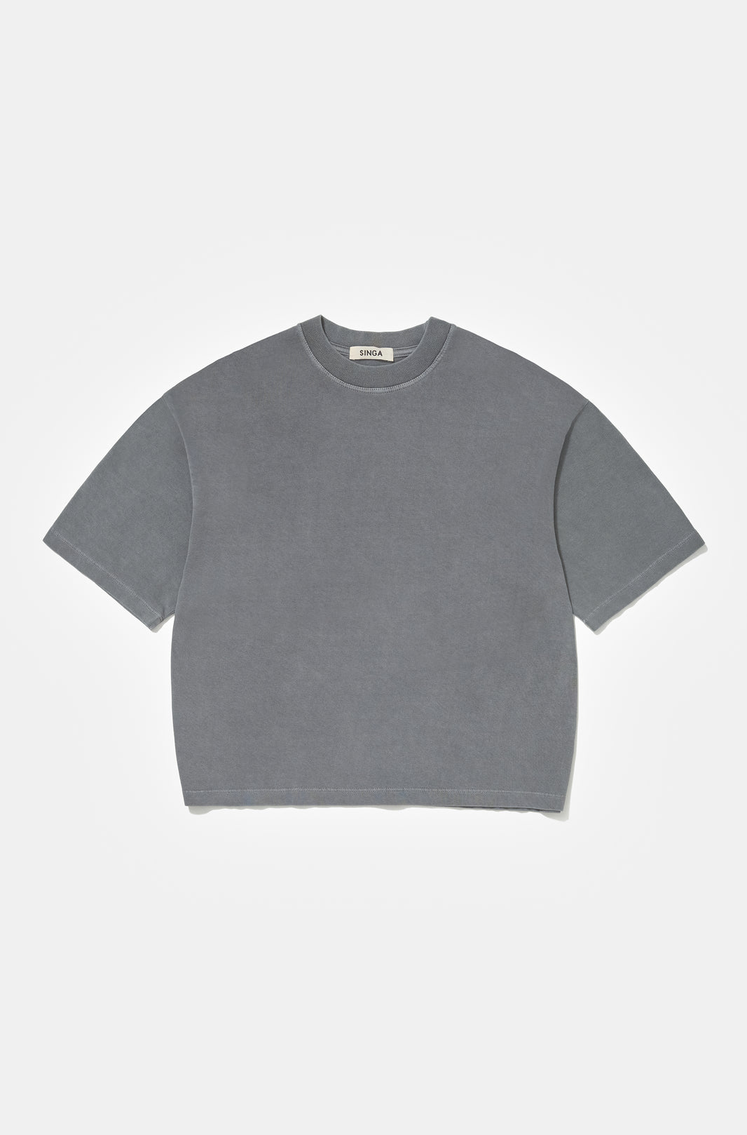 Camiseta Boxy Oversized Calcário