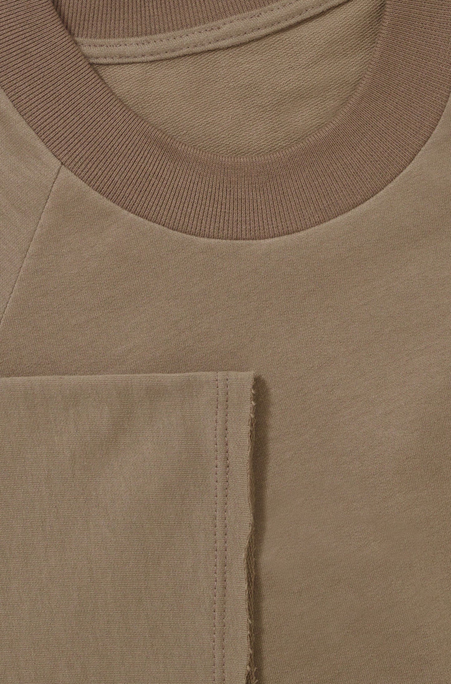 OVERSIZED RAGLAN REGENERATIVA MARROM