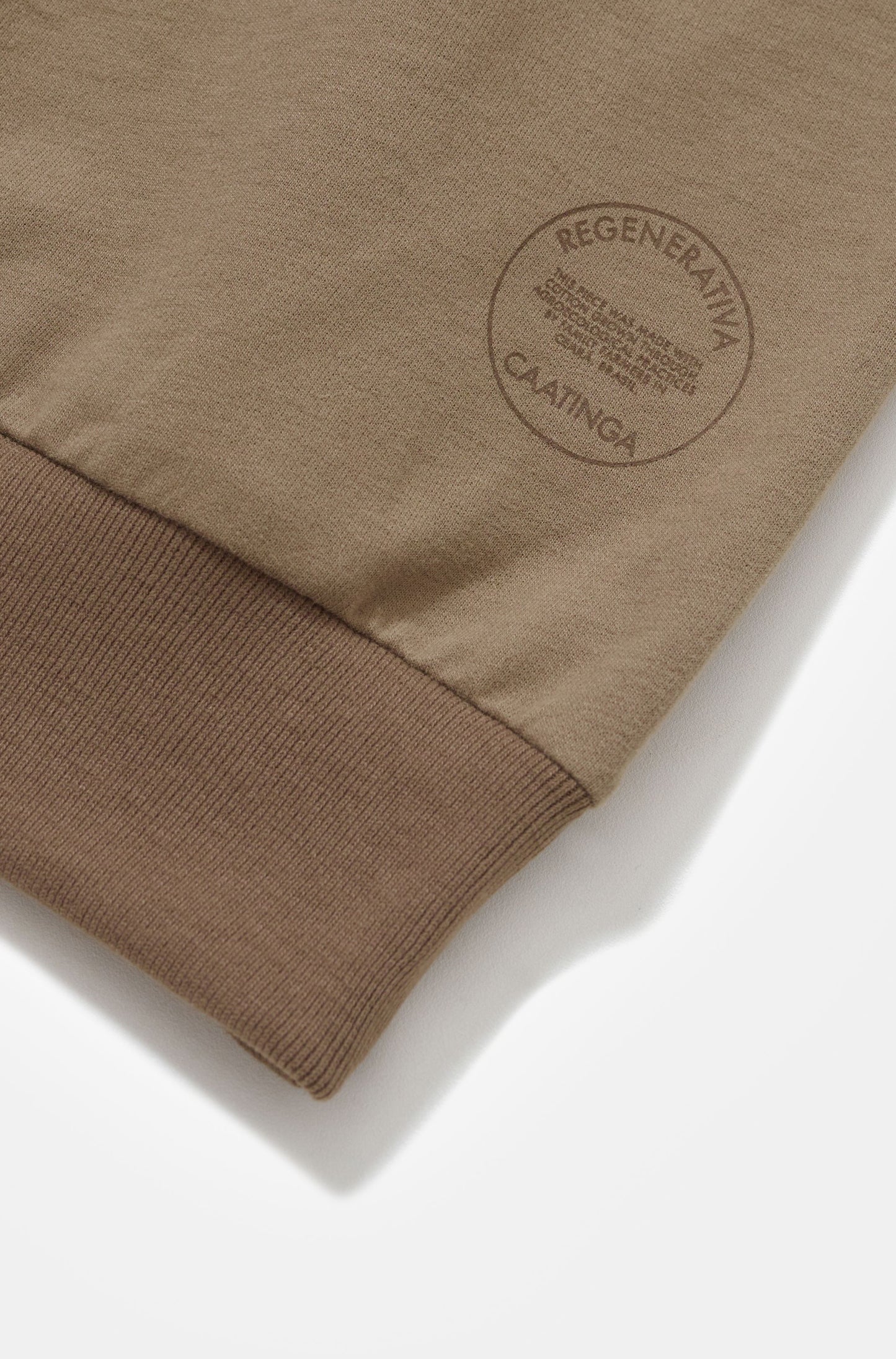 OVERSIZED RAGLAN REGENERATIVA MARROM