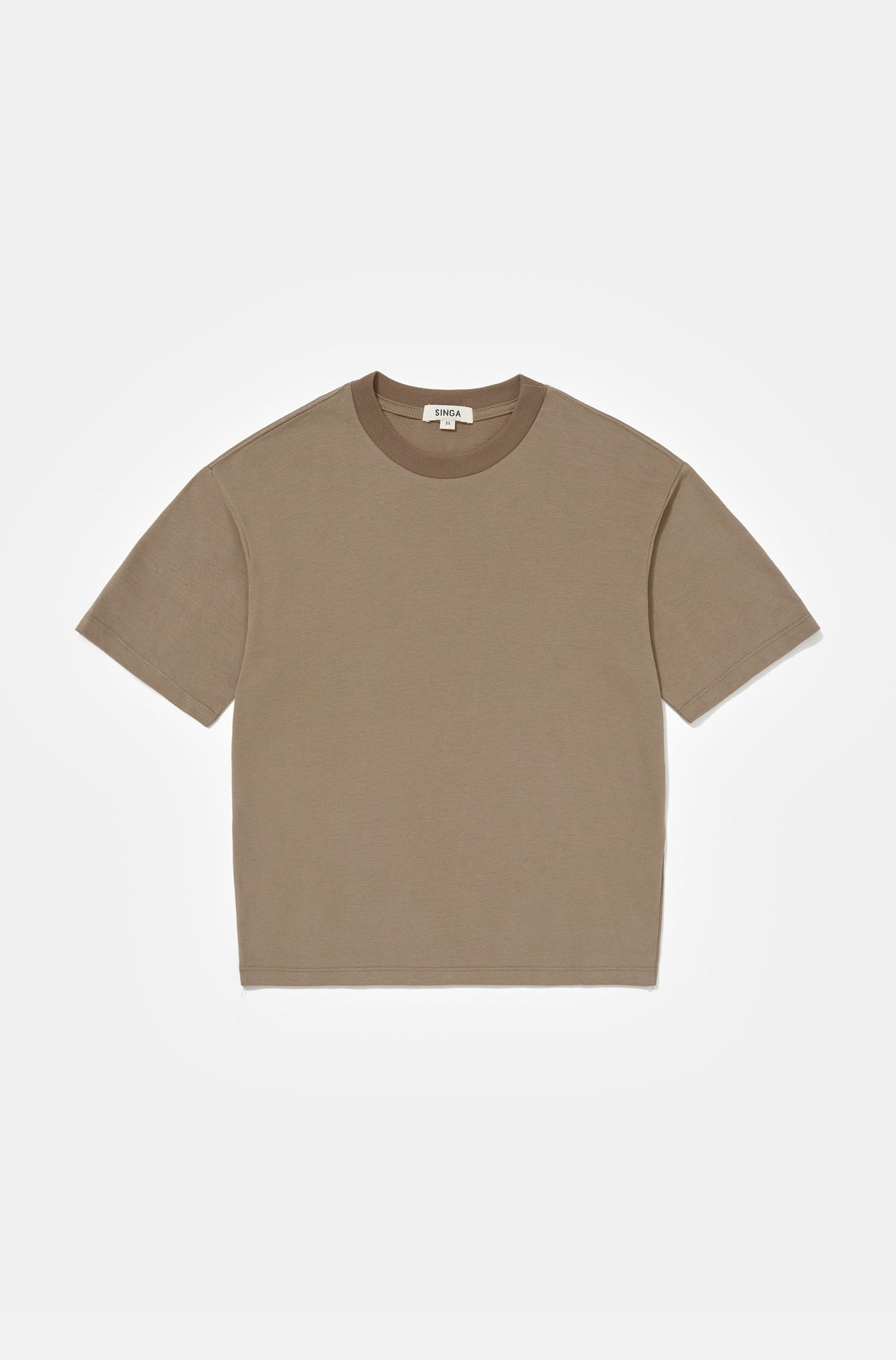 Camiseta BOXY Regular REGENERATIVA™  MARROM