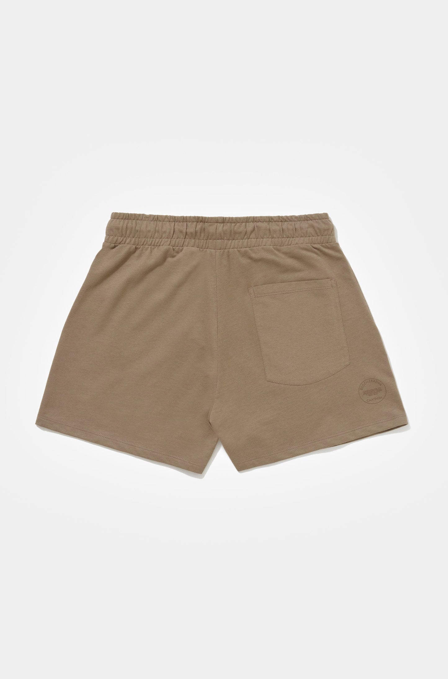 GYM SHORTS REGENERATIVA SINGA & FARFARM MARROM